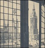 Alte AK HALLE (Saale) Am
                                Rathausfenster - 2,00 EUR