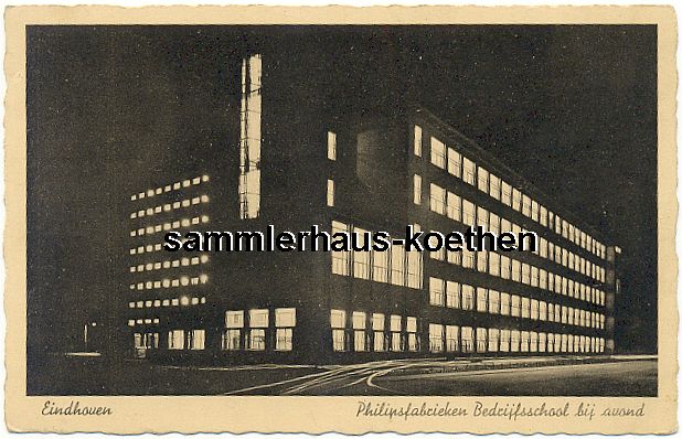 EINDHOVEN Philipsfabrieken
                  Bedrijfsschool - 8,00 Eur