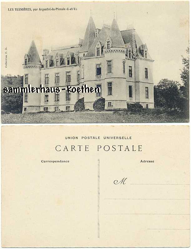 Les Tesnières, Schloss, ca 1910 - 7,00
                  Eur
