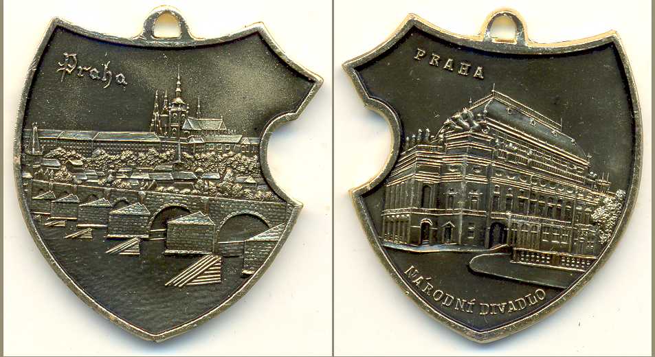 Alter ULLR Praha PRAG aus Metall - 3,00 Eur