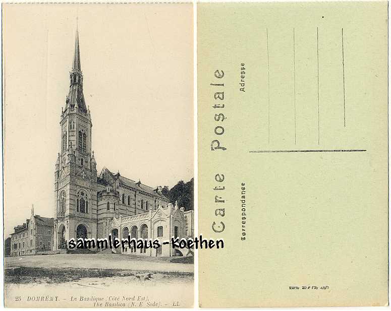 Domrémy (4) Basilika, ca. 1910 - 7,00 Eur